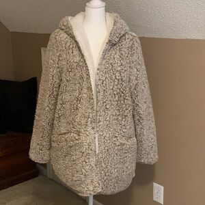 Me Jane Fuzzy Hooded Jacket